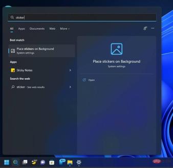 我们首先看一下 Windows 11 自定义桌面背景的新工具
