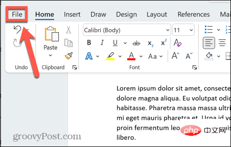 How to remove anchor points in Word