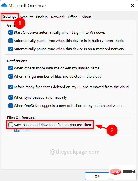 如何在 Windows 11 中按需打开/关闭 OneDrive 文件