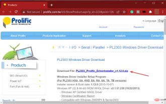Cara memasang pemacu PL2303 (Prolifik) dalam Windows 11
