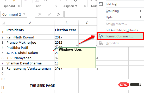 如何在 Microsoft Excel 的注释框中插入图片