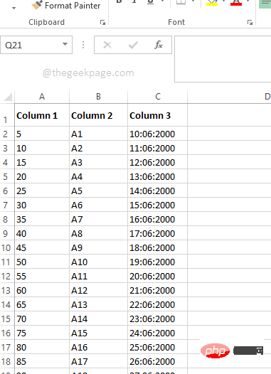 如何仅打印 Excel 文档的特定部分