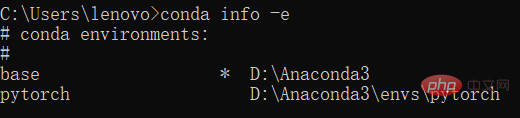 Pythonのcondaや環境に関係するコマンド操作は何ですか?