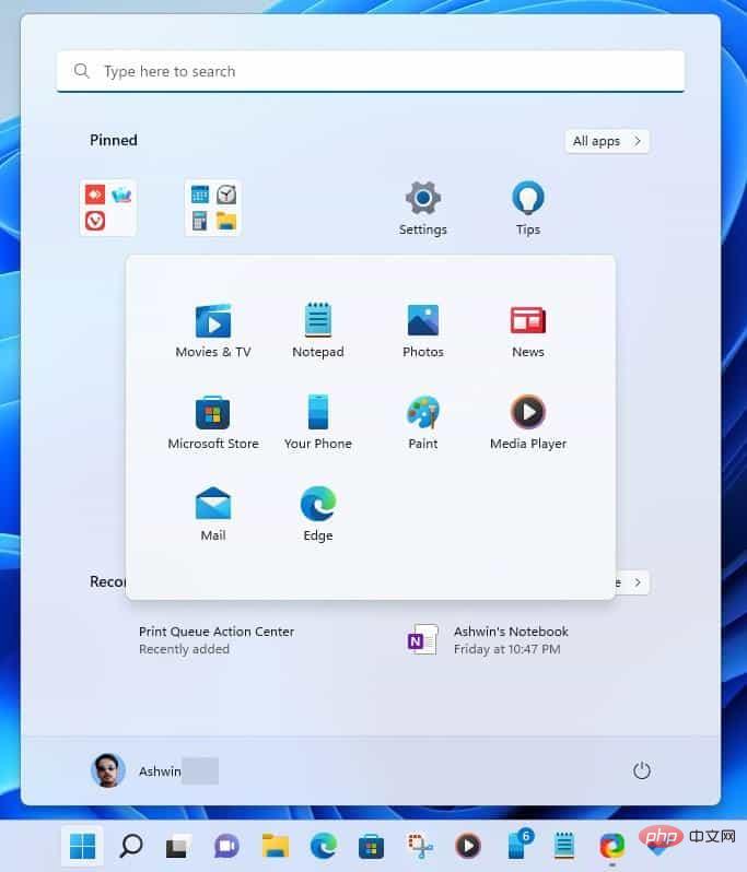 微软推出了 Windows 11 的新功能，包括文件资源管理器中的选项卡、开始菜单中的文件夹、请勿打扰等