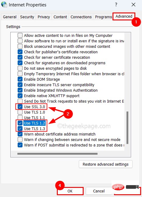 修复：Windows 11、10 中的 TLS 握手失败错误 [已解决]