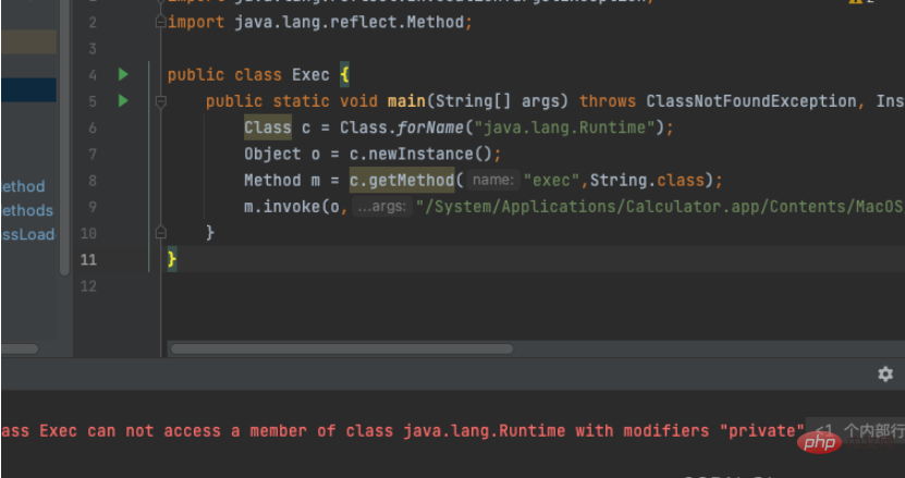 Verwendung von Java-Reflexion und Analyse von Beispielen