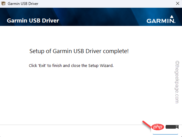 在 Windows PC 上未检测到或识别 Garmin USB 设备