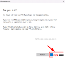 修复 - 由于 Windows 11 或 10 上的登录尝试失败,此登录选项被禁用