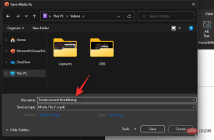 如何在 Windows 11 上使用音频进行屏幕录制