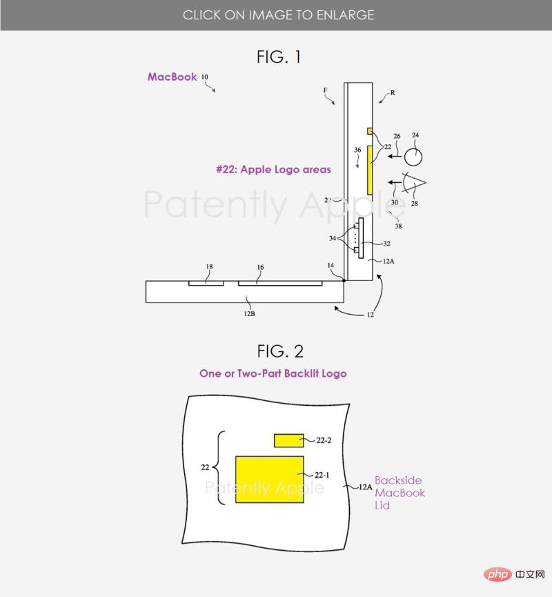 一项专利显示 MacBook 的发光苹果标志可能会使用一种新方法卷土重来