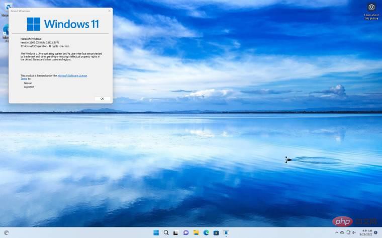 Windows 11 Release Preview build 22621.607 (KB5017389) 修复了 d3d9on12、Hyper-V 问题