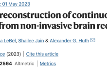 AI通灵模型成功解码大脑信息，准确率达到82%