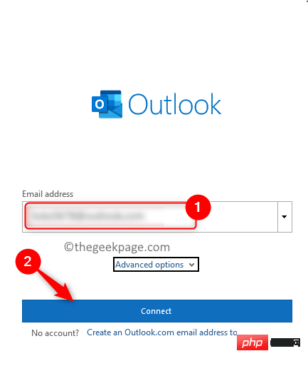 如何修复无法连接到 Outlook 中的服务器错误