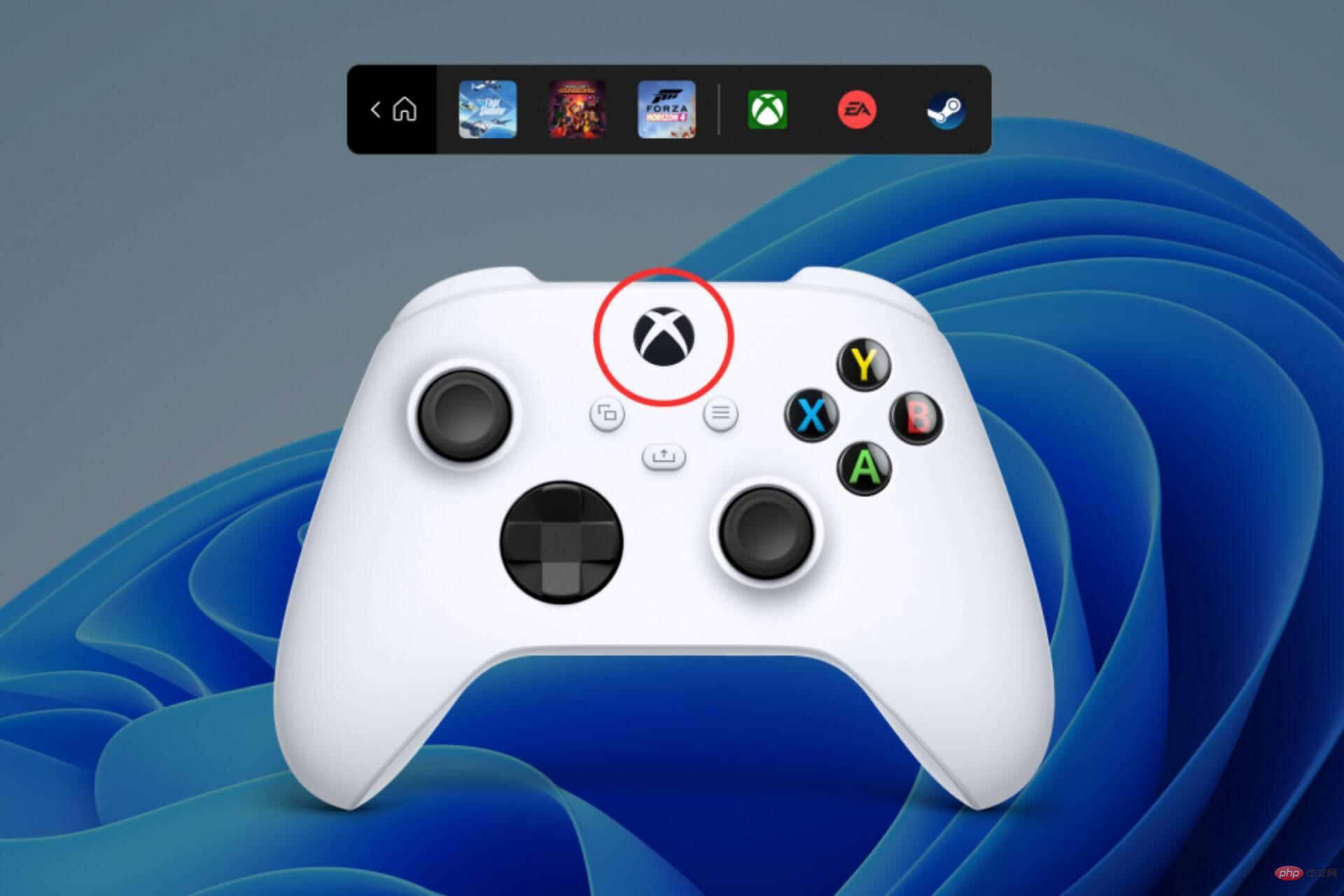 Windows 11 和 Xbox Insiders 正在测试新的 Xbox Controller Bar