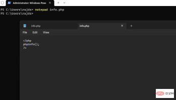 如何在 Windows 10 上使用命令提示符安装 PHP
