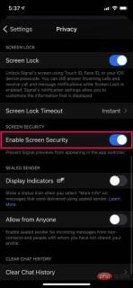 如何在 iPhone 上使用 Face ID 或 Touch ID 锁定信号