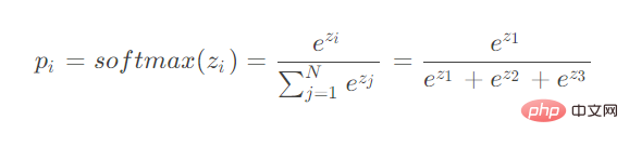 So implementieren Sie Softmax-Backpropagation in Python.