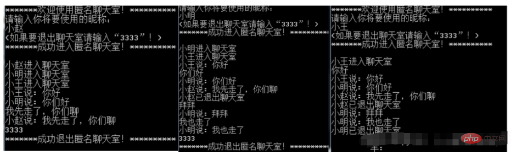 Using Java Socket communication to simulate QQ, you can implement a multi-person chat room.