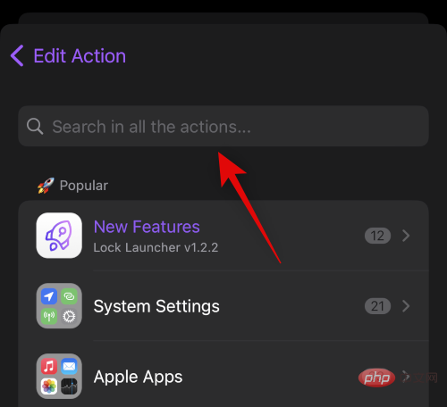 如何使用 Lock Launcher 将应用程序快捷方式添加到 Dynamic Island