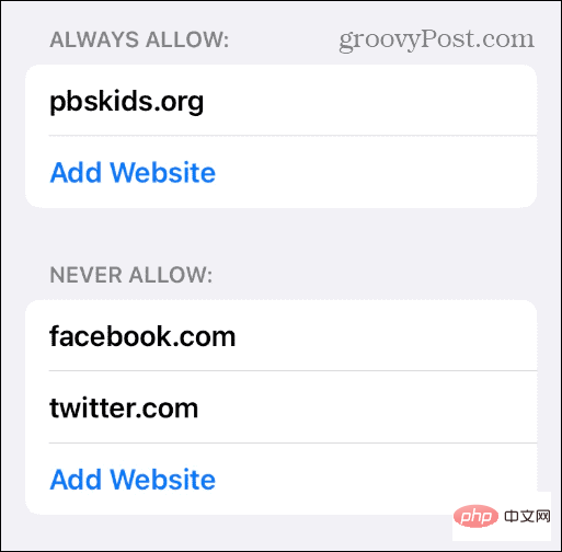 如何在 iPhone 上阻止和取消阻止网站