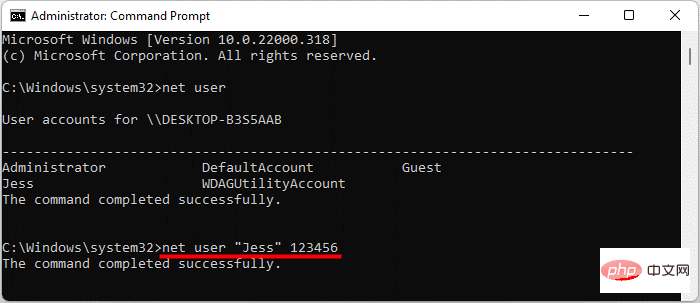 如何重置 Windows 11 本地帐户/管理员密码？