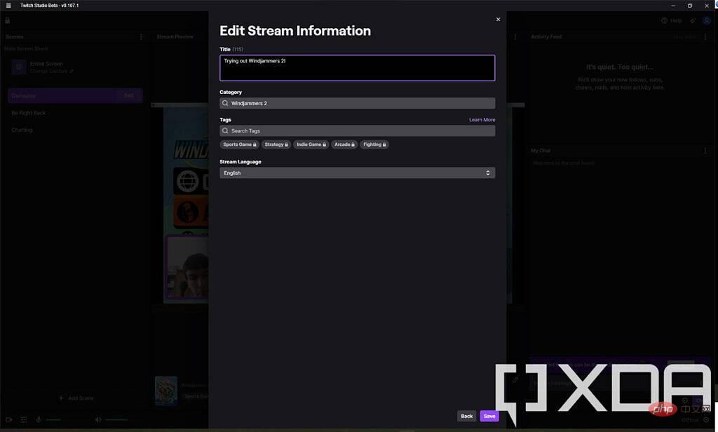 如何从 Windows PC 在 Twitch 上流式传输