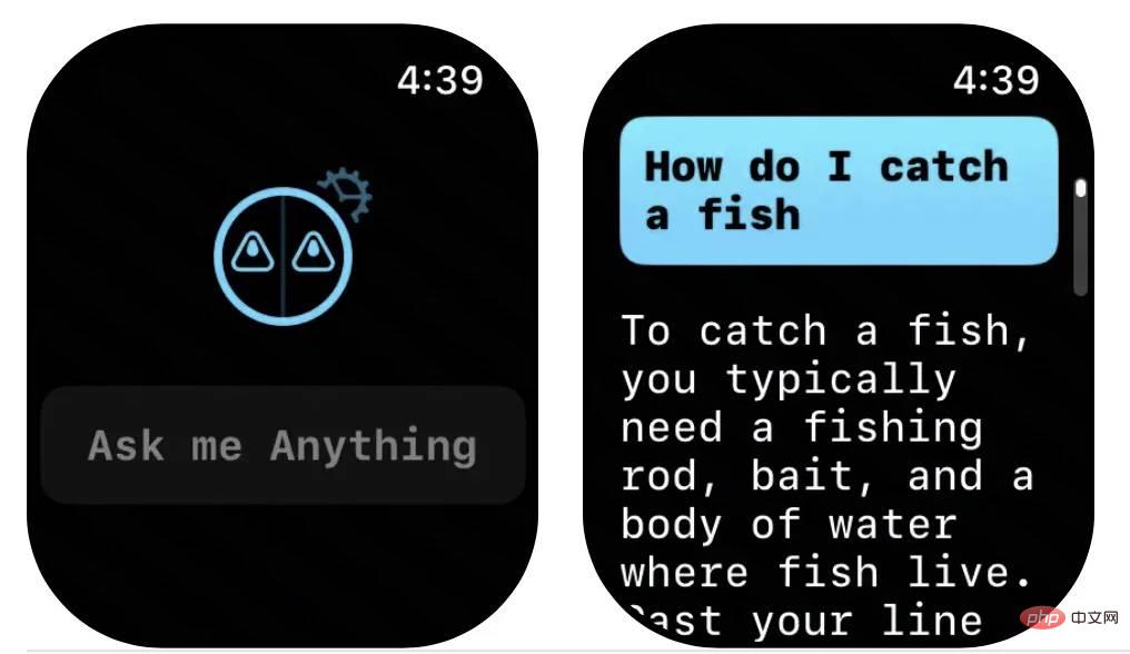 Apple Watch 上用ChatGPT 的App 被苹果要求改名Petey 新版全新登场