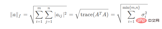 How to use Python to find the norm and determinant of a matrix