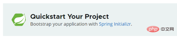 How to solve the problems of SpringBoot official website construction and quick startup