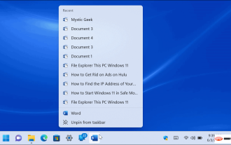 So fügen Sie Sprunglistenelemente unter Windows 10 und 11 hinzu