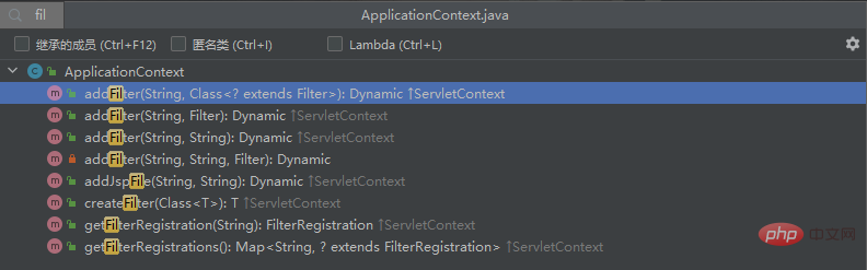 What is the principle and registration method of filter in Springboot