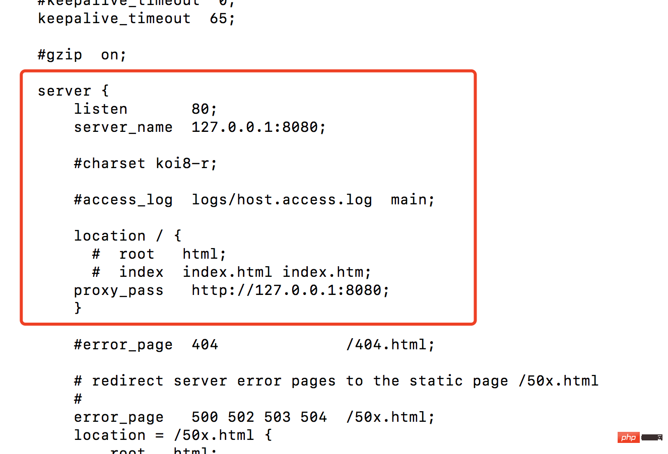 Nginx を使用して Mac でポート 80 をポート 8080 に転送する方法