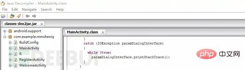 How to perform static analysis in Android