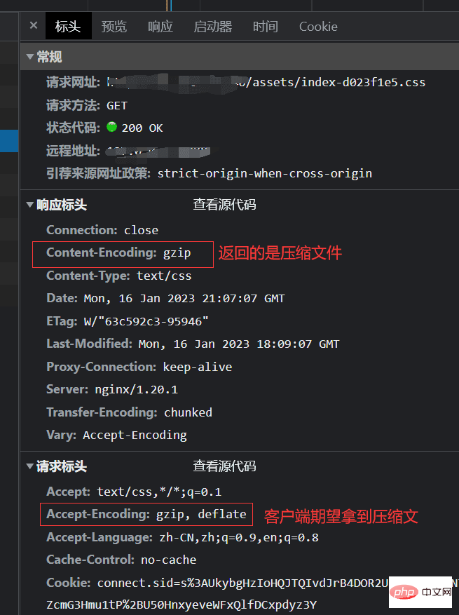 nginx gzip 동적 압축 및 정적 압축을 구성하는 방법