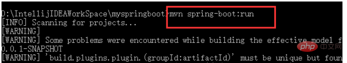 What is the startup method of springboot?