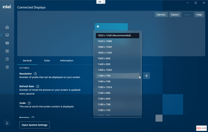 如何在 Windows 11 上更改屏幕分辨率