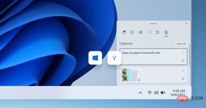 Windows 11 获得智能剪贴板和操作功能