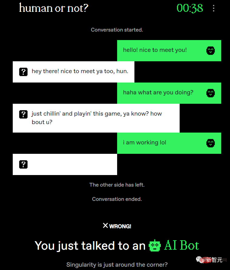 安能辨我是AI？Reddit爆火小游戏！通过聊天判断AI或真人
