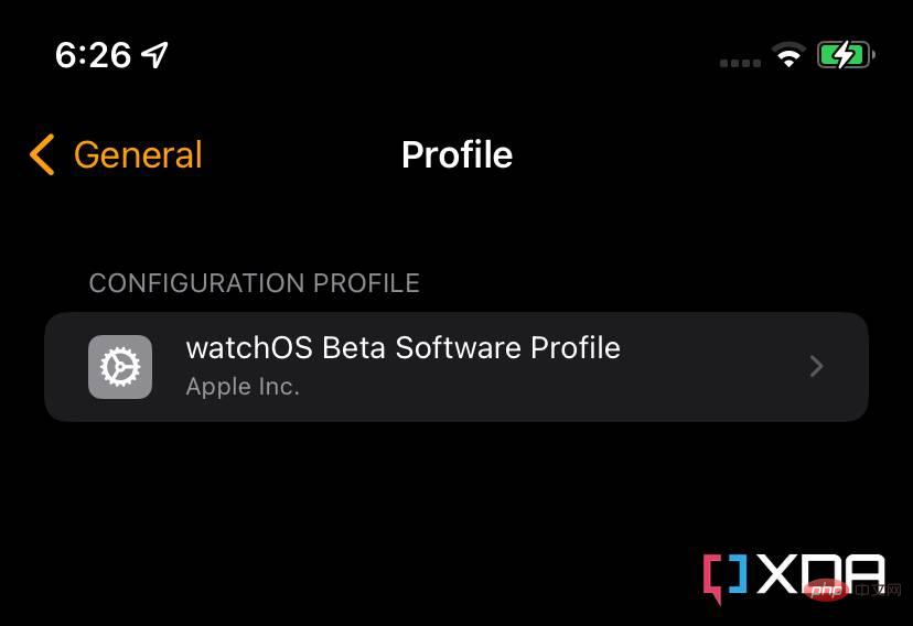 如何在 Apple Watch 上从 watchOS beta 切换到稳定版