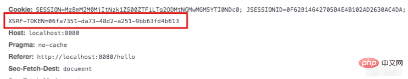 Quel est le processus et le principe de défense de SpringBoot contre les attaques CSRF ?