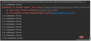 How to use user threads and daemon threads in Java