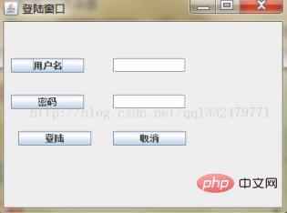 Java编写怎么实现登陆窗口