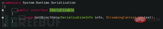 SoapFormatter deserialization vulnerability example analysis