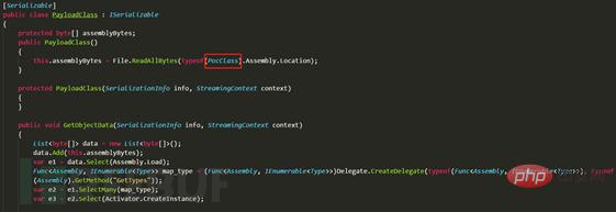 SoapFormatter deserialization vulnerability example analysis