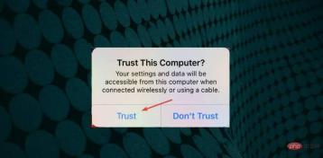 修复:Windows 11 无法识别 iPad