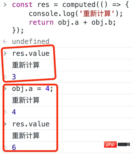 So implementieren Sie Berechnungen im Vue3-Responsive-System