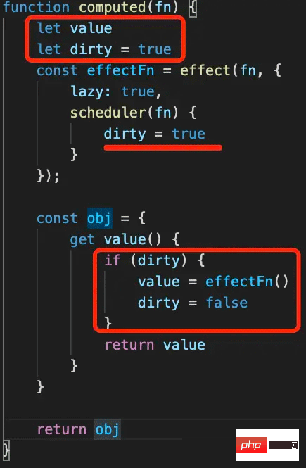 Comment implémenter le calcul dans le système réactif Vue3