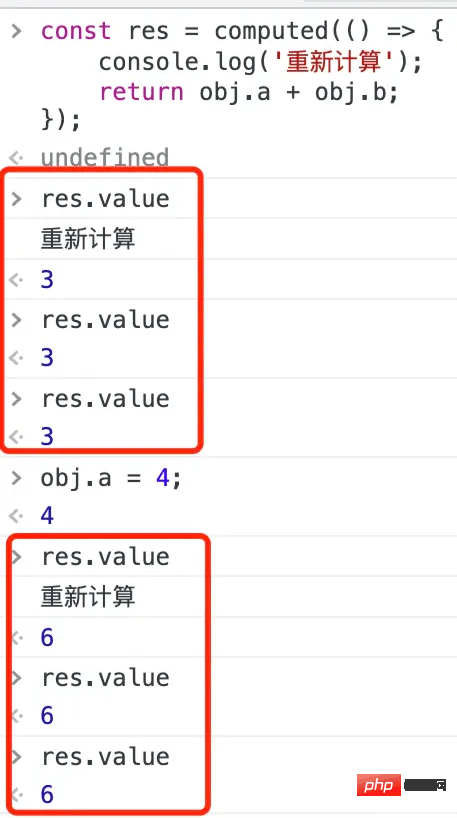 So implementieren Sie Berechnungen im Vue3-Responsive-System